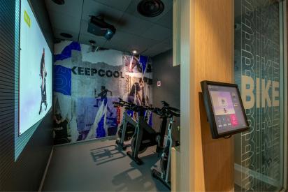 salle de sport Keepcool Lyon Part Dieu studio vélo